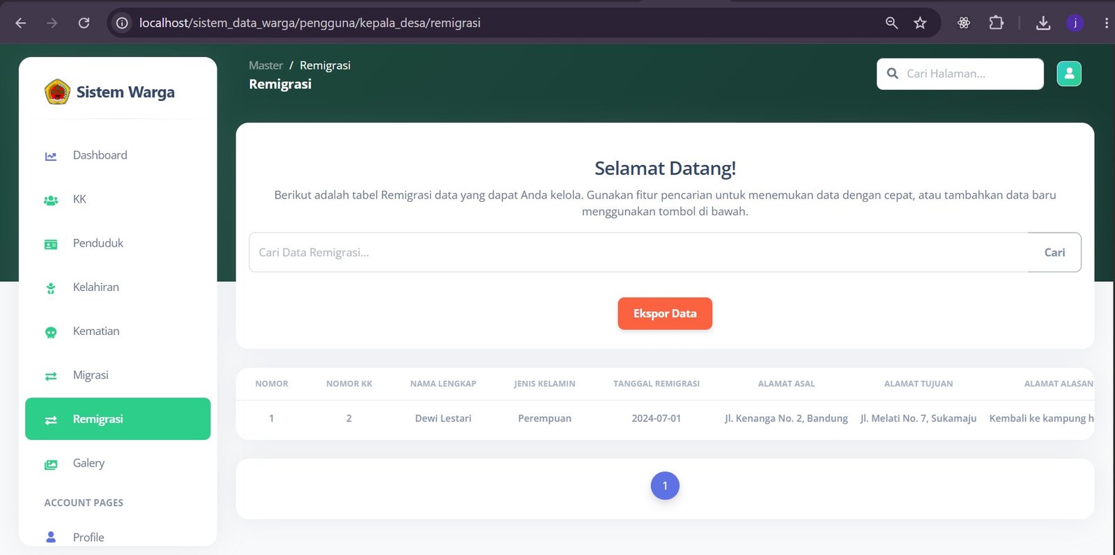 SISTEM WARGA DESA NOELBAKI