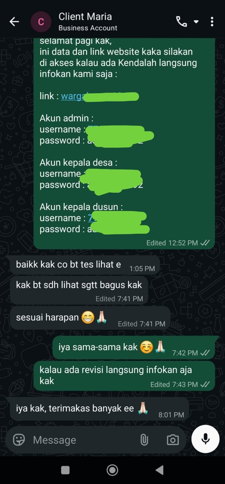 SISTEM WARGA DESA NOELBAKI