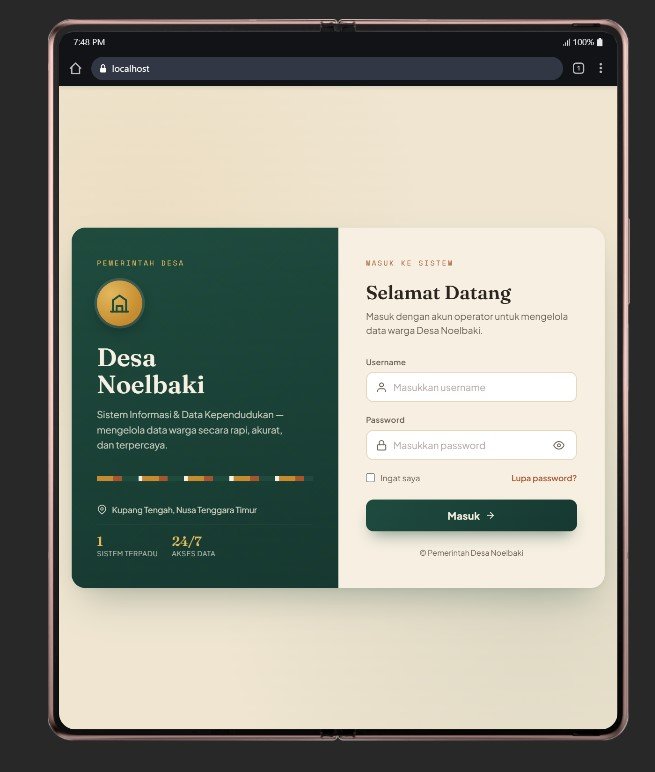 SISTEM WARGA DESA NOELBAKI