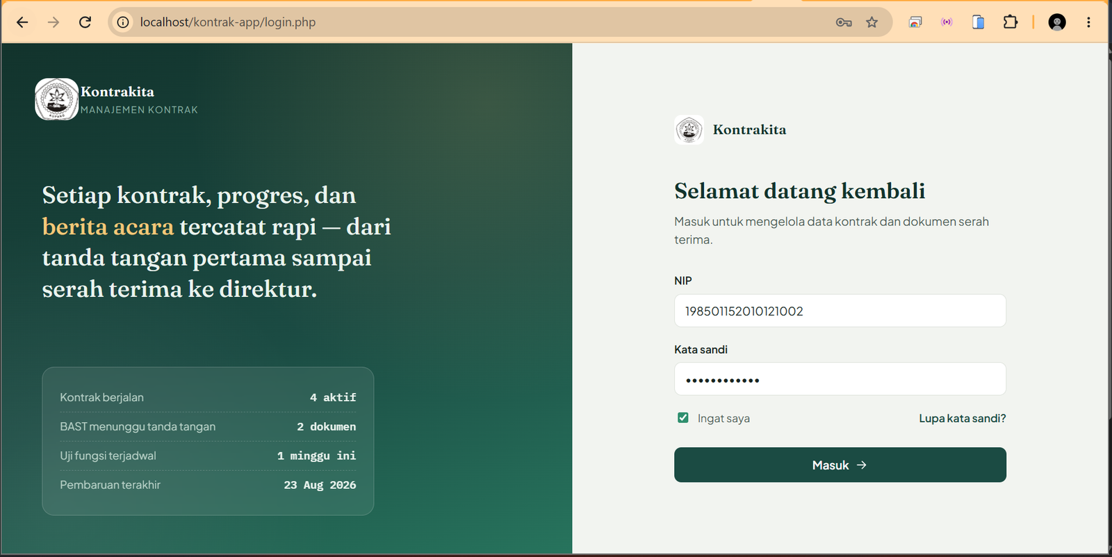 KONTRAKITA
